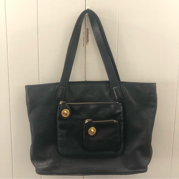 Marc Jacobs Handbags - MARC Jacobs Black Leather Work Tote